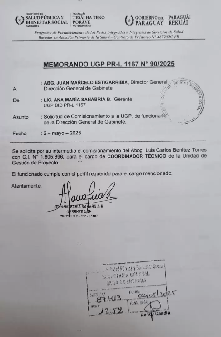 Pedido de comisionamiento a imputado por mafia de los pagar�s.