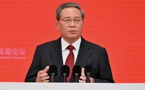 Li Qiang, primer ministro de China.