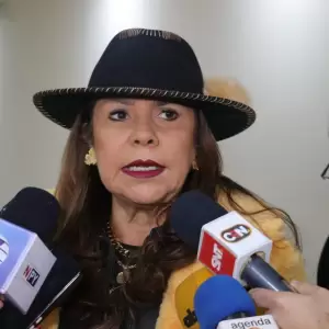 Tras reuni�n en bancada, Celeste reitera pedido de expulsi�n de Cabrera