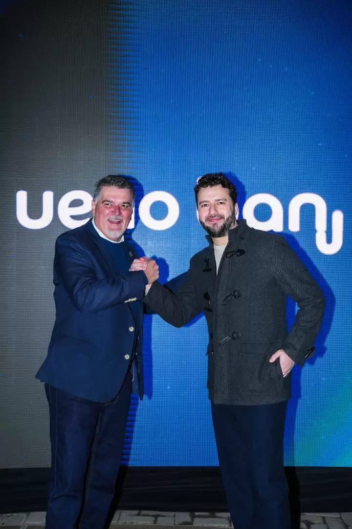 Dr. Daniel Prieto Davey, presidente de la Asociaci�n Rural del Paraguay y Marcelo Cardozo, Ceo de entretenimiento y deportes de ueno bank.