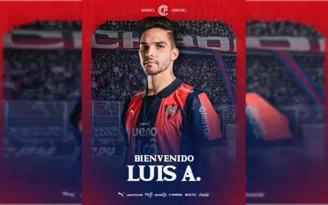 Cerro Porte�o dio la bienvenida a Luis Amarilla