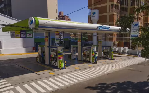 Imagen de referencia de una estaci�n de servicio Petrosur.