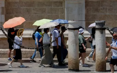 Ola de calor. Foto: DW