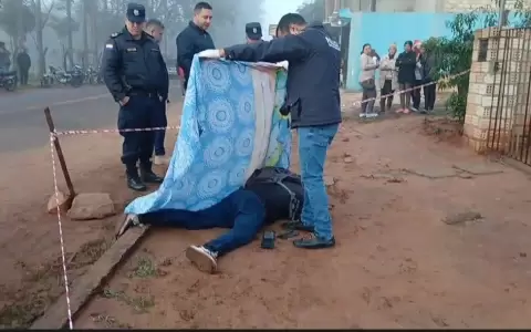 El cad�ver de Roque Bogado Romero fue hallado al d�a siguiente de su asesinato.