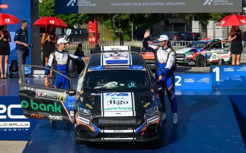 Diego Dom�nguez Bejarano logr� doble podio en el Rally Acr�polis