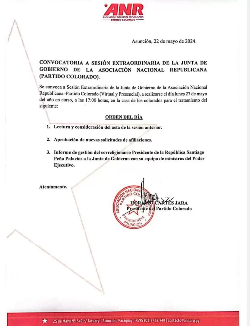 Convocatoria de la ANR en el 2024.