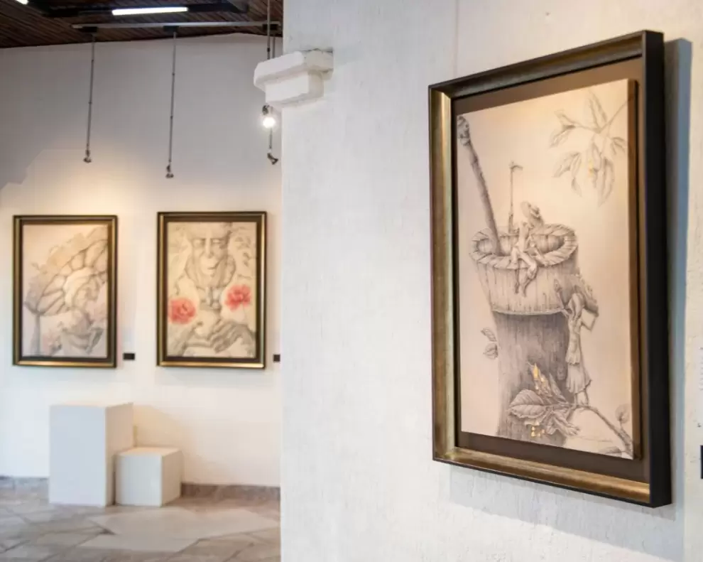 Vista de sala de la muestra