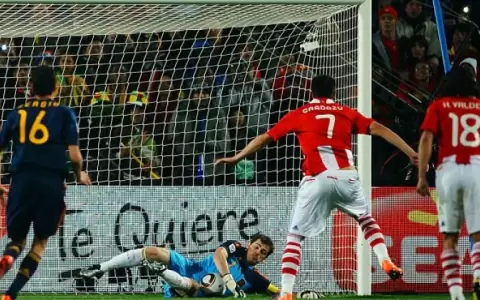 15 a�os del Paraguay vs. Espa�a en Sud�frica 2010