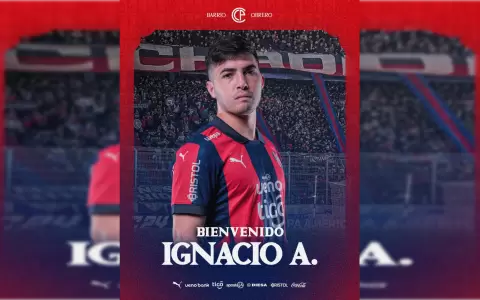 Cerro Porte�o confirma a Ignacio Aliseda