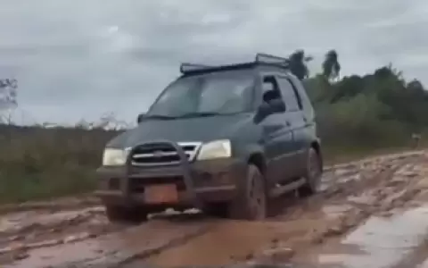 El mal estado del camino afecta a miles a de familias.