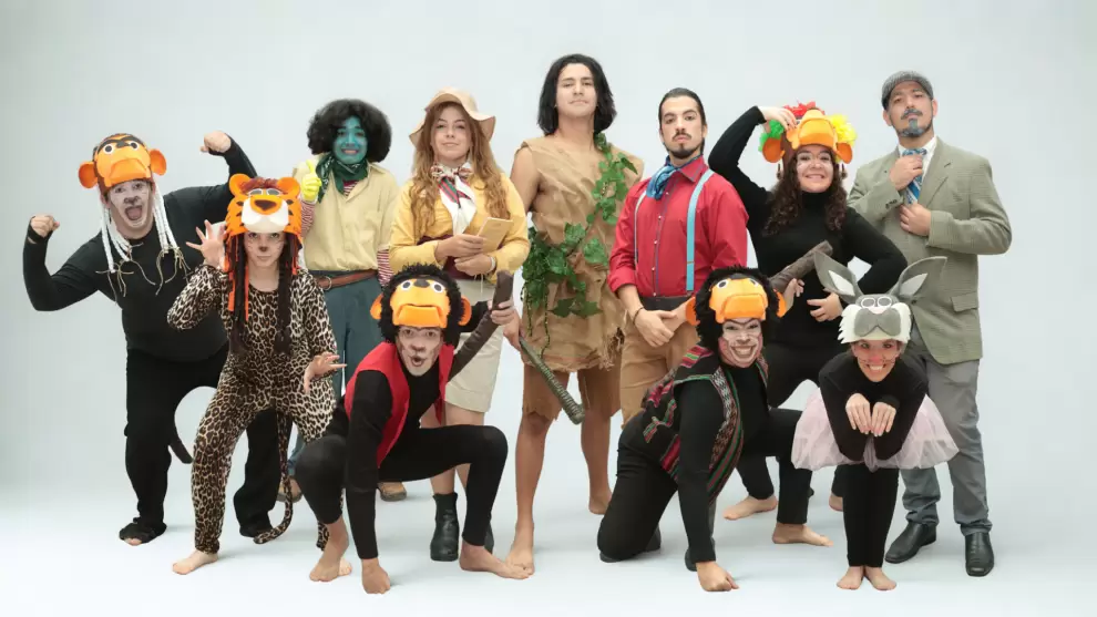 Elenco de "Tarz�n", dirigida por .Cortes�a