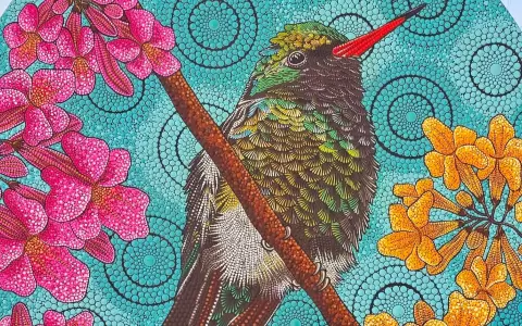 Jazm�n Jara, obra que ser� exhibida en la muestra "Fauna sin techo".