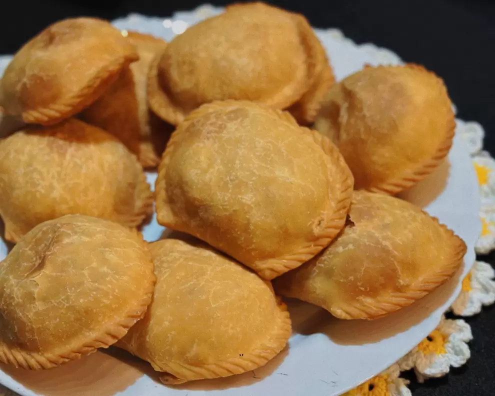 Empanada de cecina.
