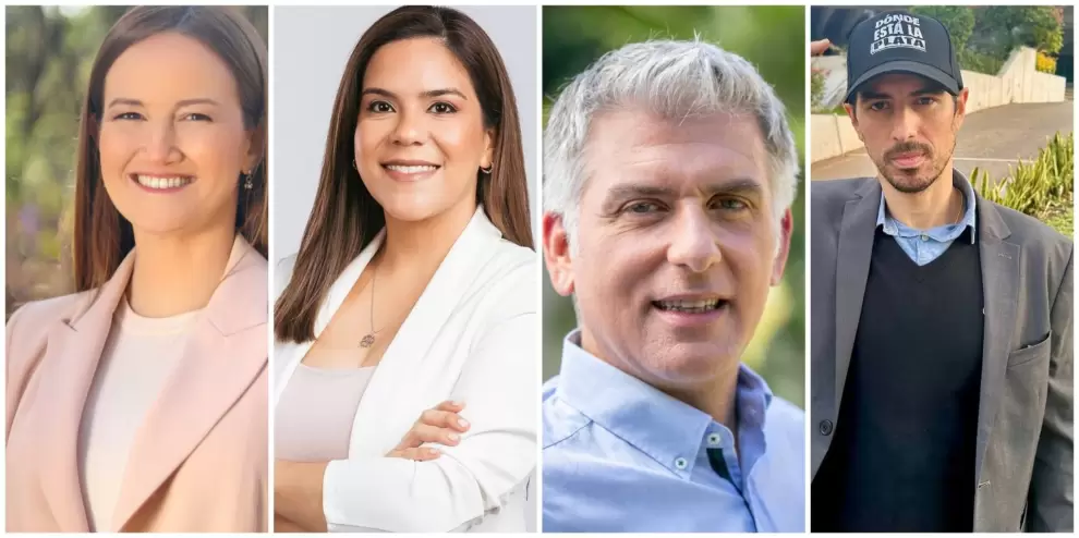 Precandidatos de la oposici�n a la intendencia de Asunci�n 2026.
