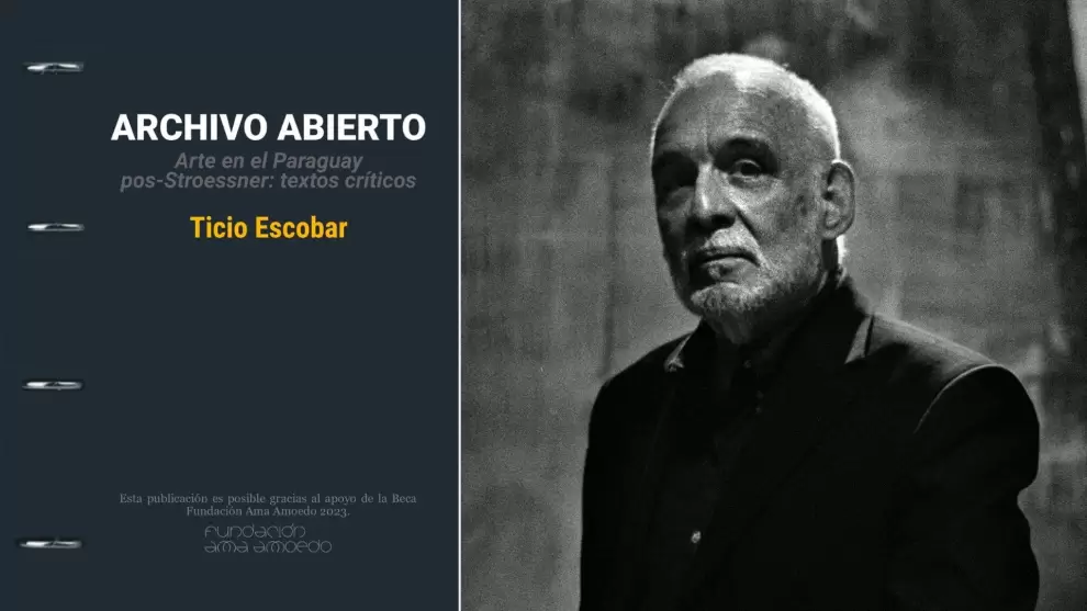 Ticio Escobar y la tapa de "
