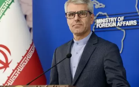 Ismail Baghaei, portavoz del Ministerio de Exteriores de Ir�n.