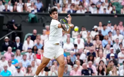 Carlos Alcaraz est� en semis de Wimbledon.