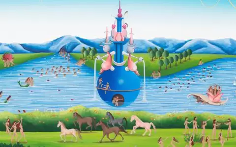 Renatta �vila, obra exhibida en la muestra "Orbis veritas".