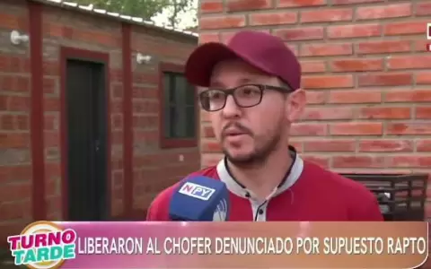 Te�filo Duarte, conductor que dio su versi�n.