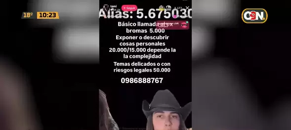 Aumenta oferta por realizar cobro por bromas pesadas.