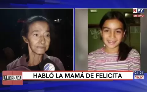 Florencia Estigarribia, madre de Felicita Estigarribia.