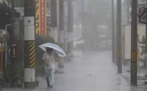 Alerta m�xima en Jap�n por inundaciones.