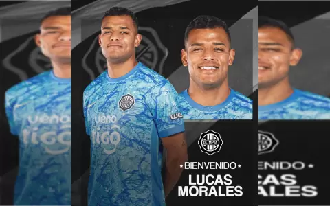Oficial: Olimpia da la bienvenida a Lucas Morales