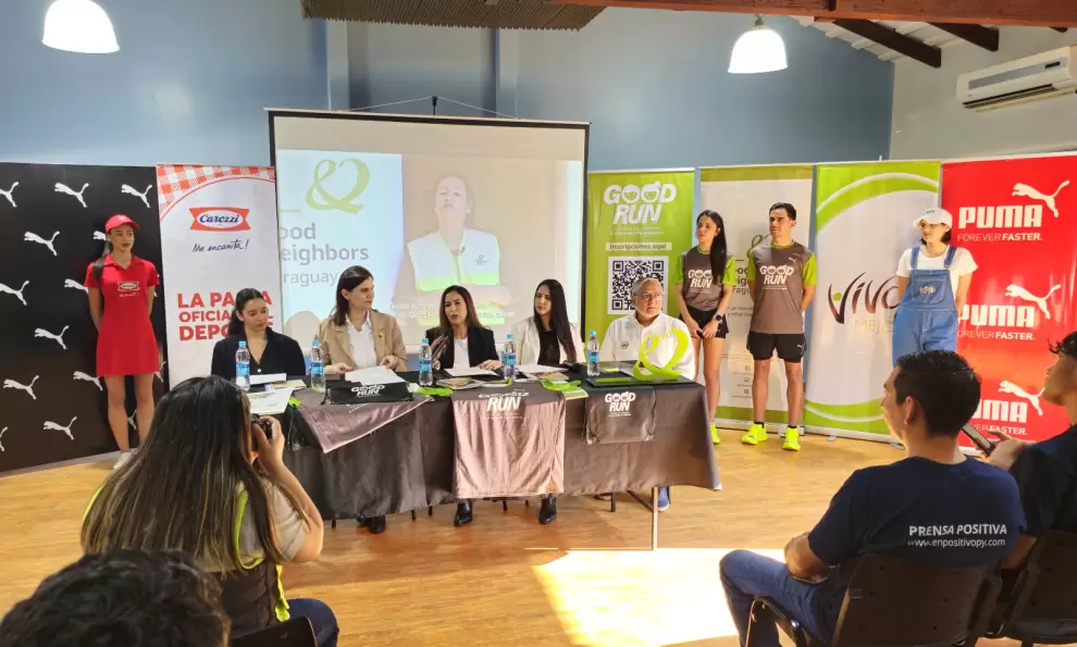 Lanzamiento oficial de la corrida solidaria Good Run 2025.
