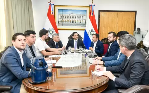 Reuni�n en Diputados.