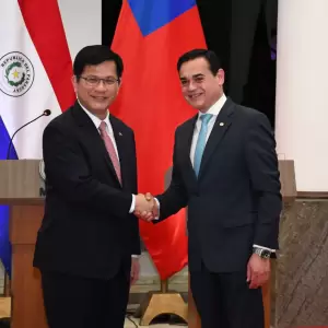 Cancilleres destacan relaci�n duradera y fruct�fera entre Paraguay y Taiw�n