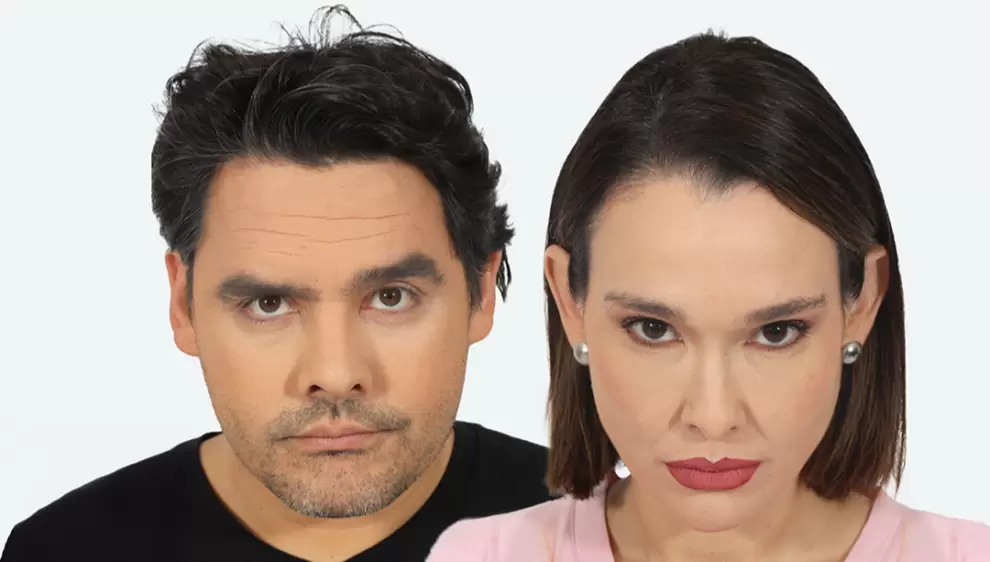 Pope Spinzi y Lali Gonz�lez en "No soy yo, sos vos", dirigida por  Jorge B�ez.