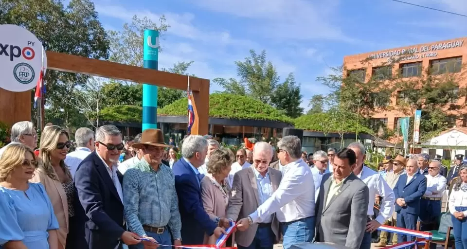 Inauguración de la Expo Paraguay 2025. Foto: Gentileza.