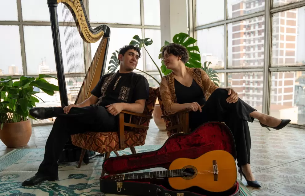 Alexander Da Silva y Micaela N��ez. Cortes�a