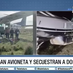 Delincuentes habr�an robado una avioneta y secuestrado a dos pilotos