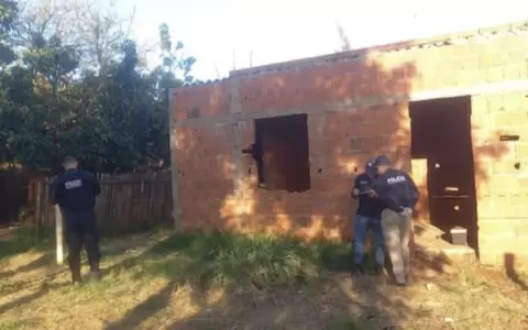 El hallazgo fue realizado en una vivienda en construcci�n.