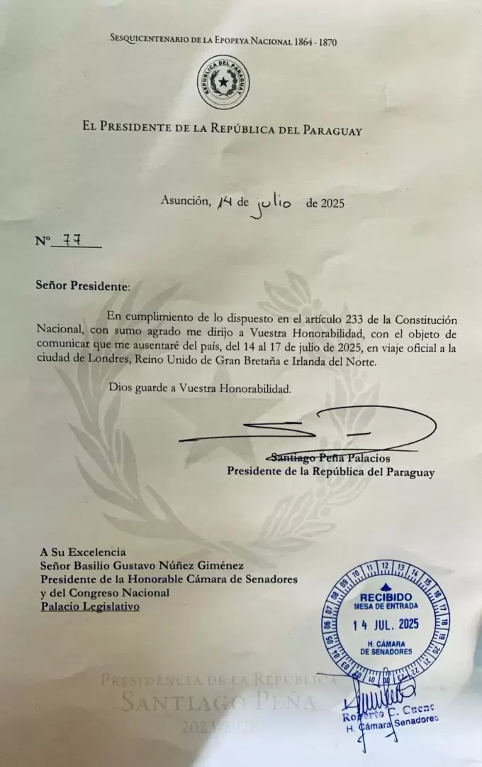 Nuevo viaje de Peña al exterior.