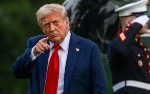 El presidente de Estados Unidos, Donald Trump.