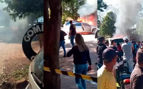 El violento episodio ocurri� hace unos minutos.