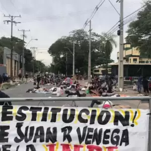 Residentes de Las Mercedes reclaman seguridad y exigen reubicaci�n del INDI