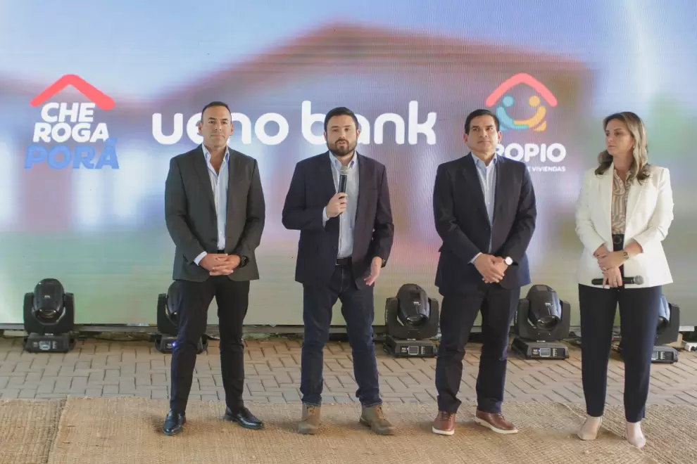 ueno bank apoya la creaci�n de nuevas viviendas a trav�s de varios proyectos habitacionales. Foto: Gentileza.