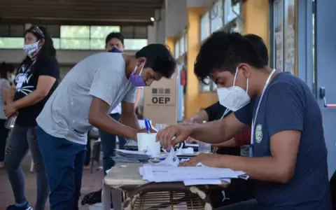 Votaciones en Bolivia.