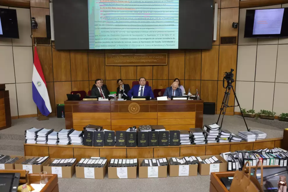 Documentos entregados por la CBI.