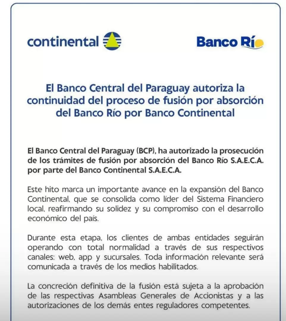 Comunicado.