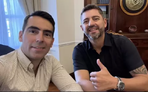 Marcelo Soto y Pedro Alliana.