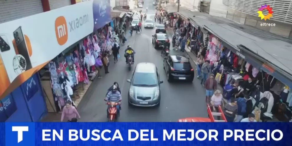 Compras en Ciudad del Este.