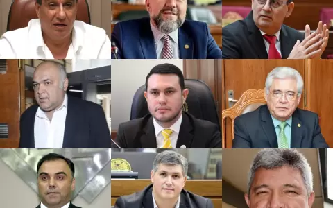 Algunos de los rostros de la corrupci�n.