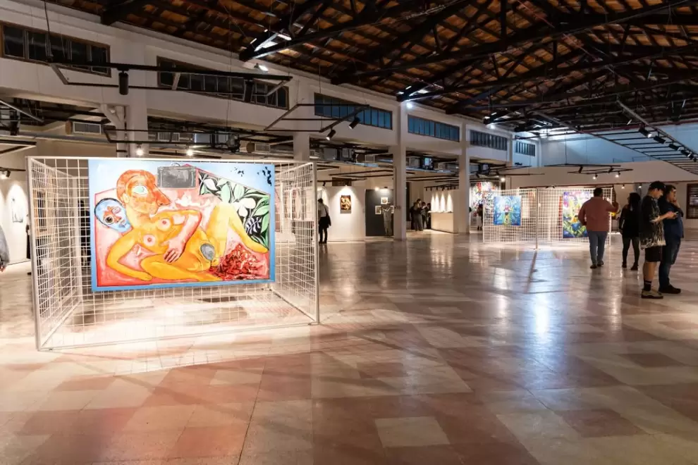 Ox�geno Feria de arte. Edici�n anterior. (IG Osvaldo Salerno)