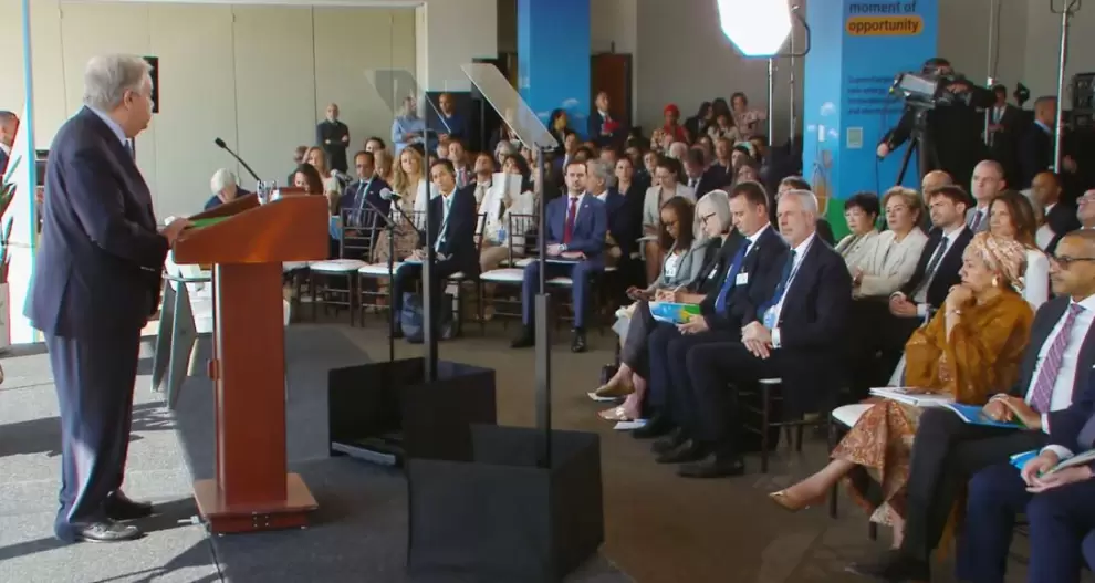 Discurso de Ant�nio Guterres.