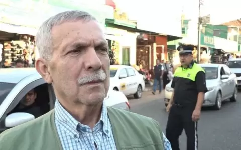 Sindulfo V�zquez, ahora ex director de la Polic�a Municipal de Tr�nsito.