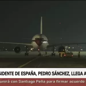 Pedro S�nchez ya est� en el pa�s para firmar hist�rico acuerdo migratorio con Santiago Pe�a
